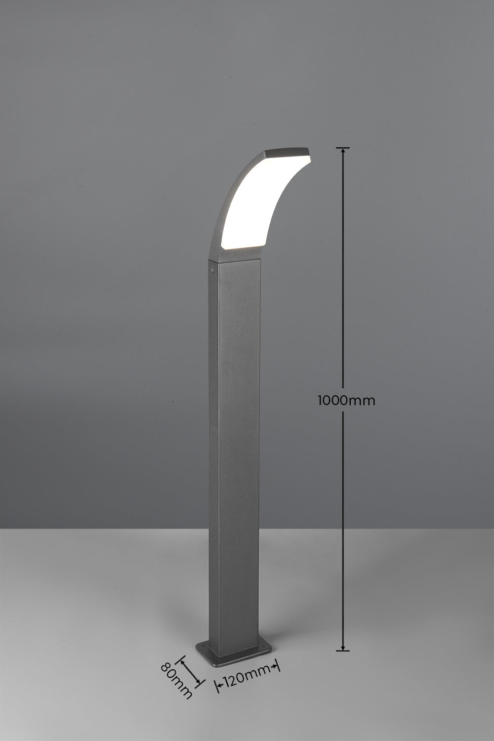 Beja Bollard- Anthracite Finish