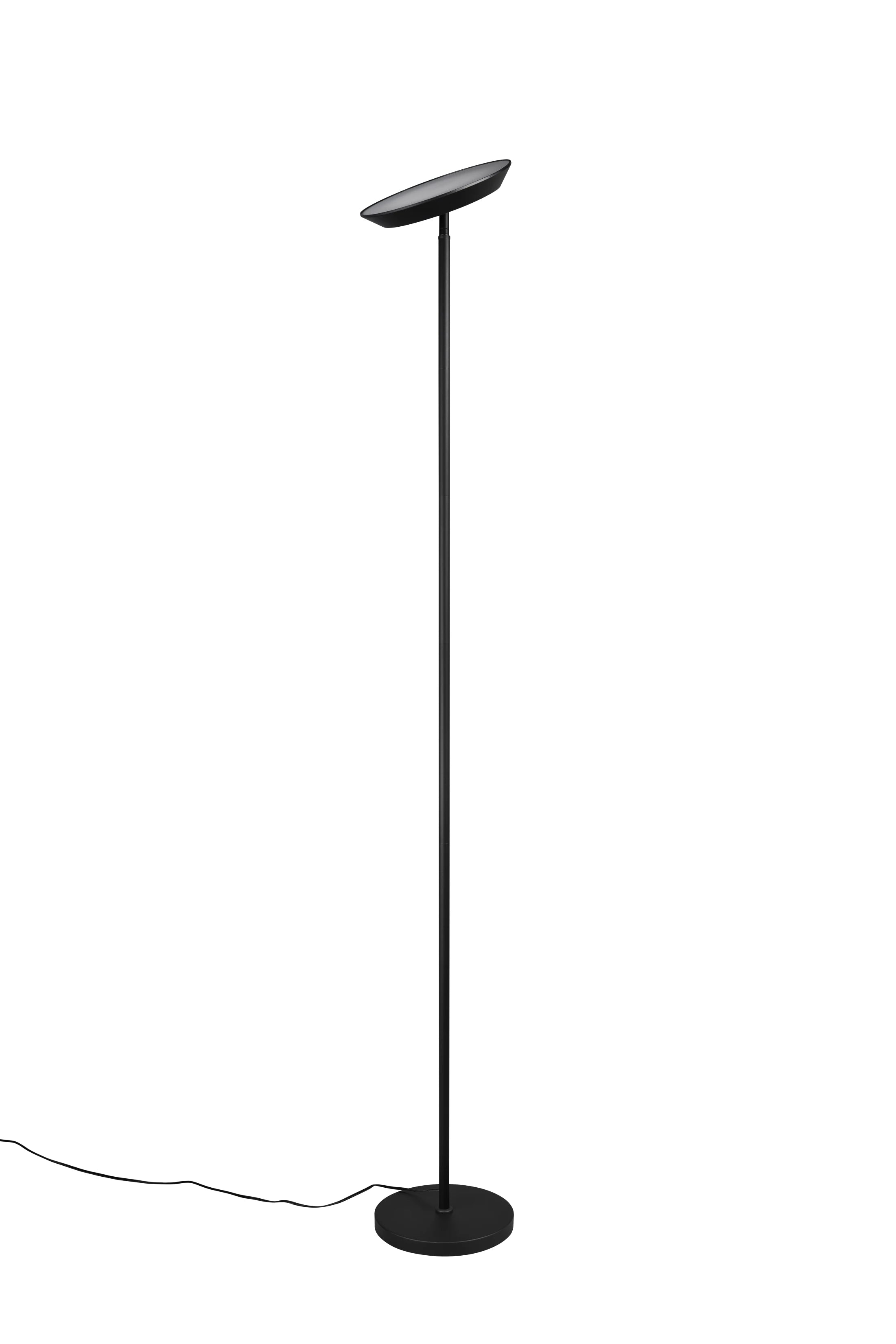 Specter Modern LED Floor Lamp - Black/White