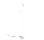 Specter Task/Reading LED Floor Lamp - White/Black
