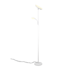 Specter Task/Reading LED Floor Lamp - White/Black