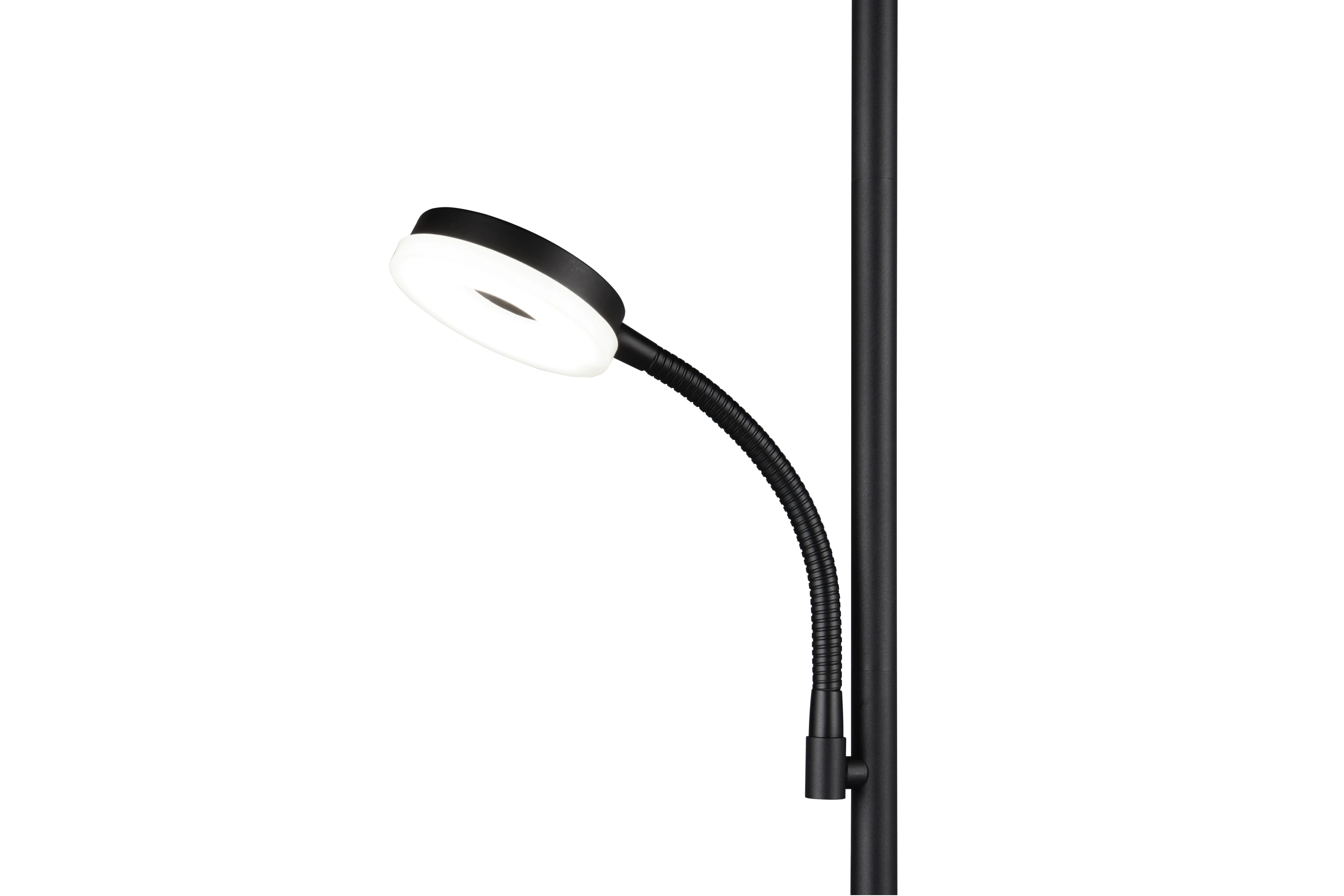 Specter Task/Reading LED Floor Lamp - White/Black