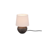 Lou Table Lamp - Brown Ceramic