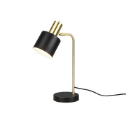 Adam Task/Reading Lamp - Black & Gold