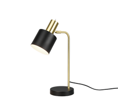 Adam Task/Reading Lamp - Black & Gold