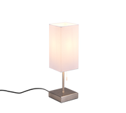 Ole Phone Charger Table Lamp - Nickel/Black