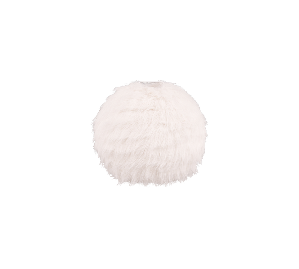 Furry Table Lamp - Synthetic Plush