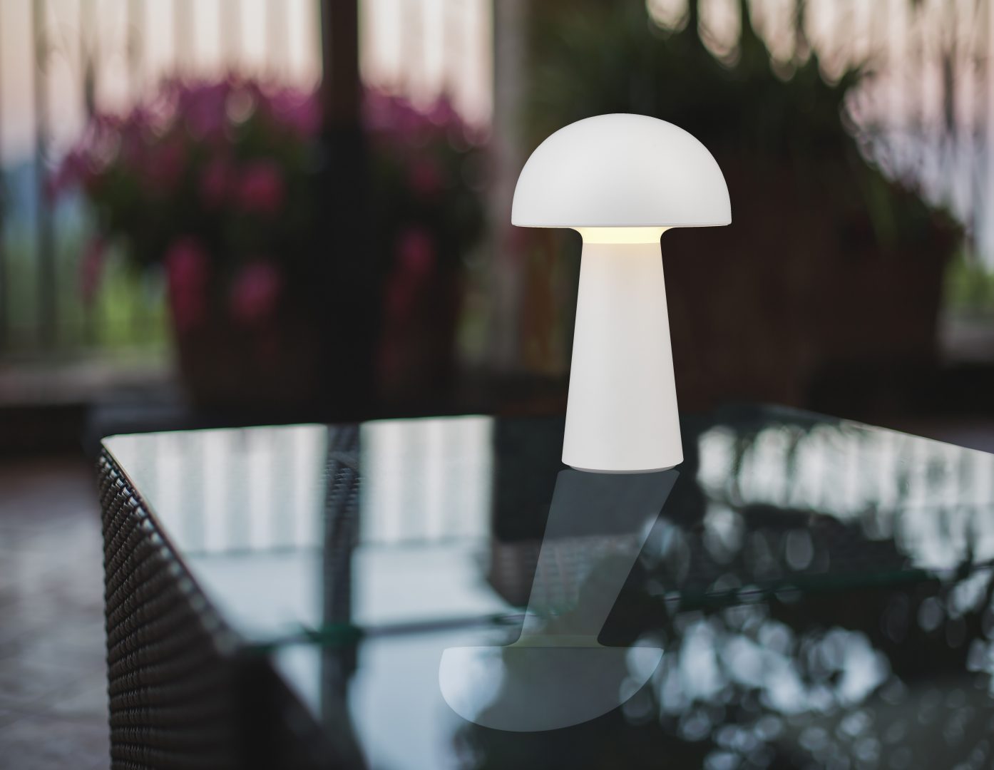 Lennon Outdoor Rechargeable Table Lamp - Various Colours