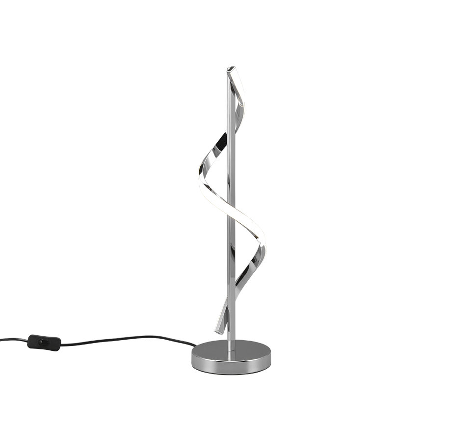 Isabel LED Table Lamp - Chrome