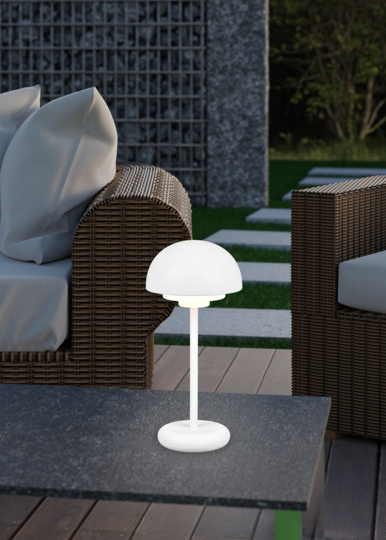 Elliot Outdoor Rechargeable Table Lamp - Various Colours