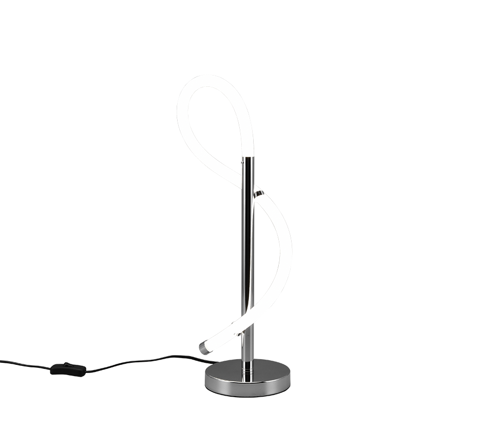 Argos LED Table Lamp - Chrome