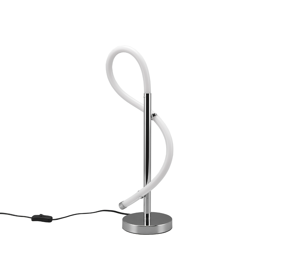 Argos LED Table Lamp - Chrome