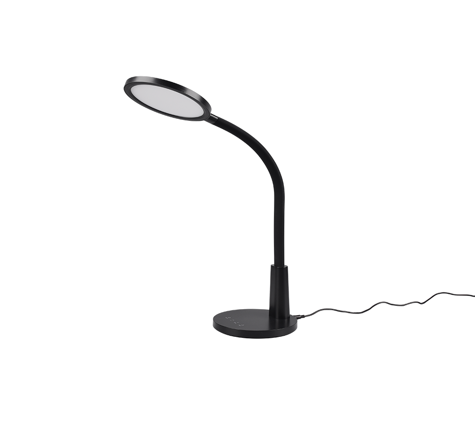 Sally LED Task/Reading Table Lamp - White/Black