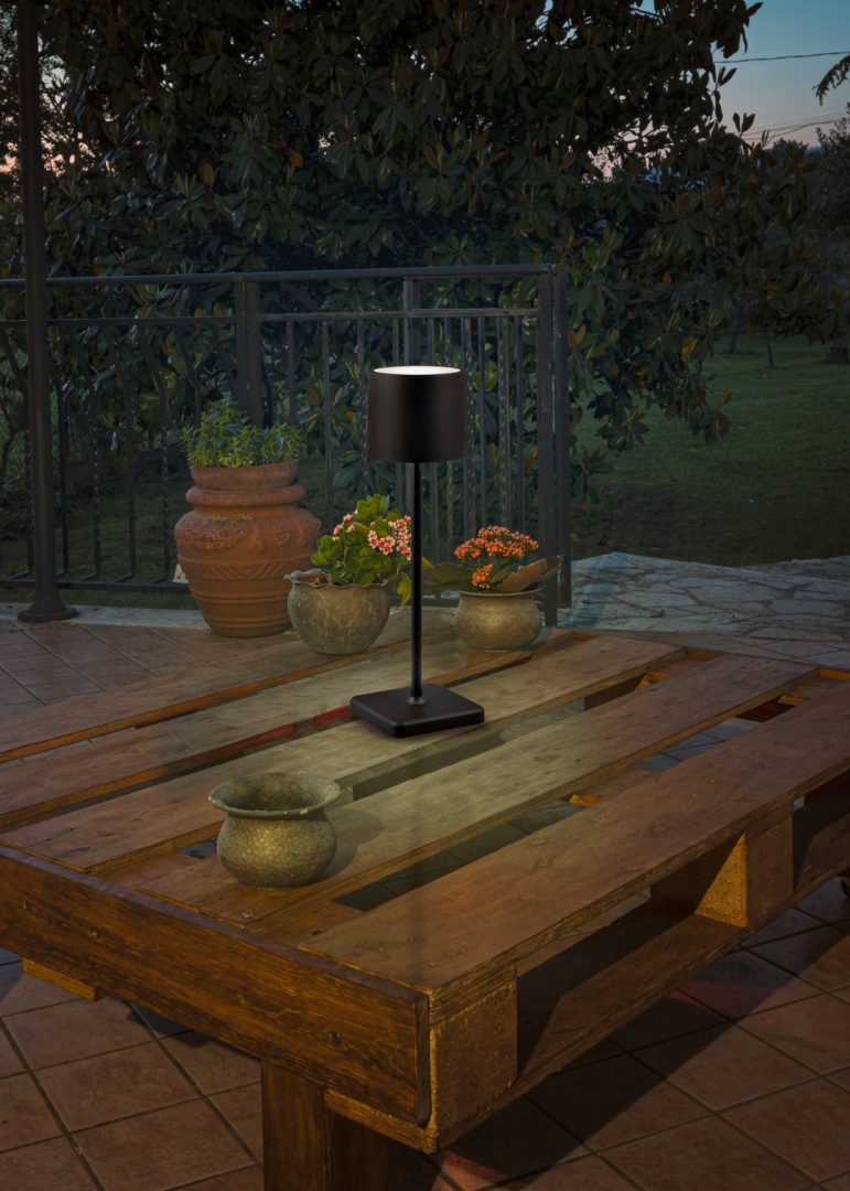 Fernandez LED Outdoor Rechargeable Table Lamp - Various Colours