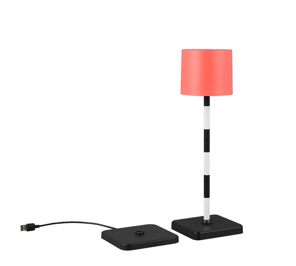 Fernandez LED Outdoor Rechargeable Table Lamp - Various Colours