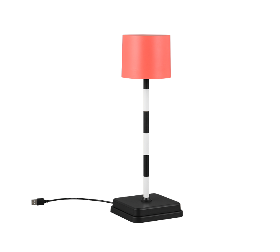 Fernandez LED Outdoor Rechargeable Table Lamp - Various Colours