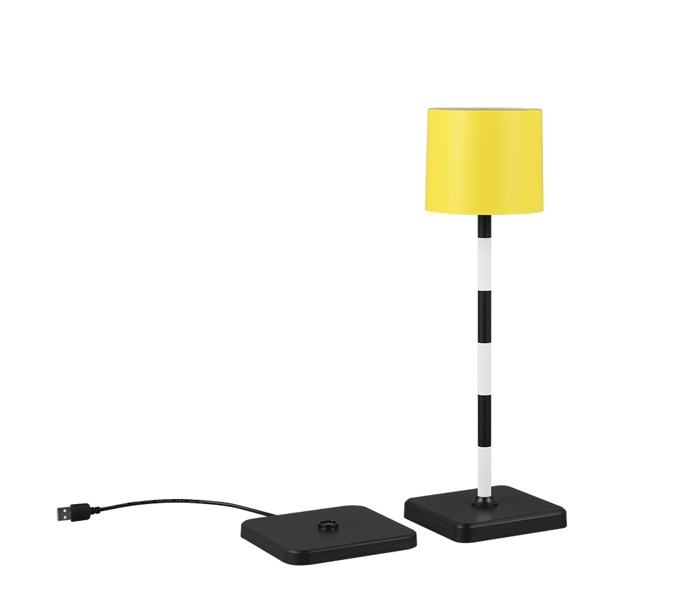 Fernandez LED Outdoor Rechargeable Table Lamp - Various Colours