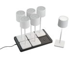 Fernandez Outdoor 6 Light Set With Charging Dock - Various Colours