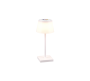 Sanchez LED Outdoor Rechargeable Table Lamp - Anthracite/White