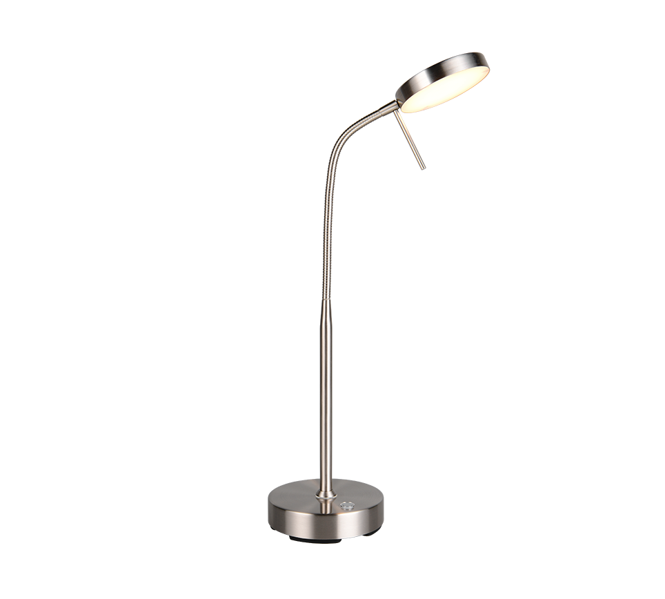 Moreno LED Table Lamp - Nickel/Black