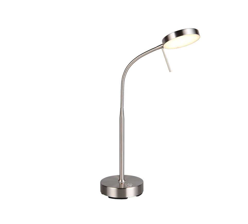 Moreno LED Table Lamp - Nickel/Black