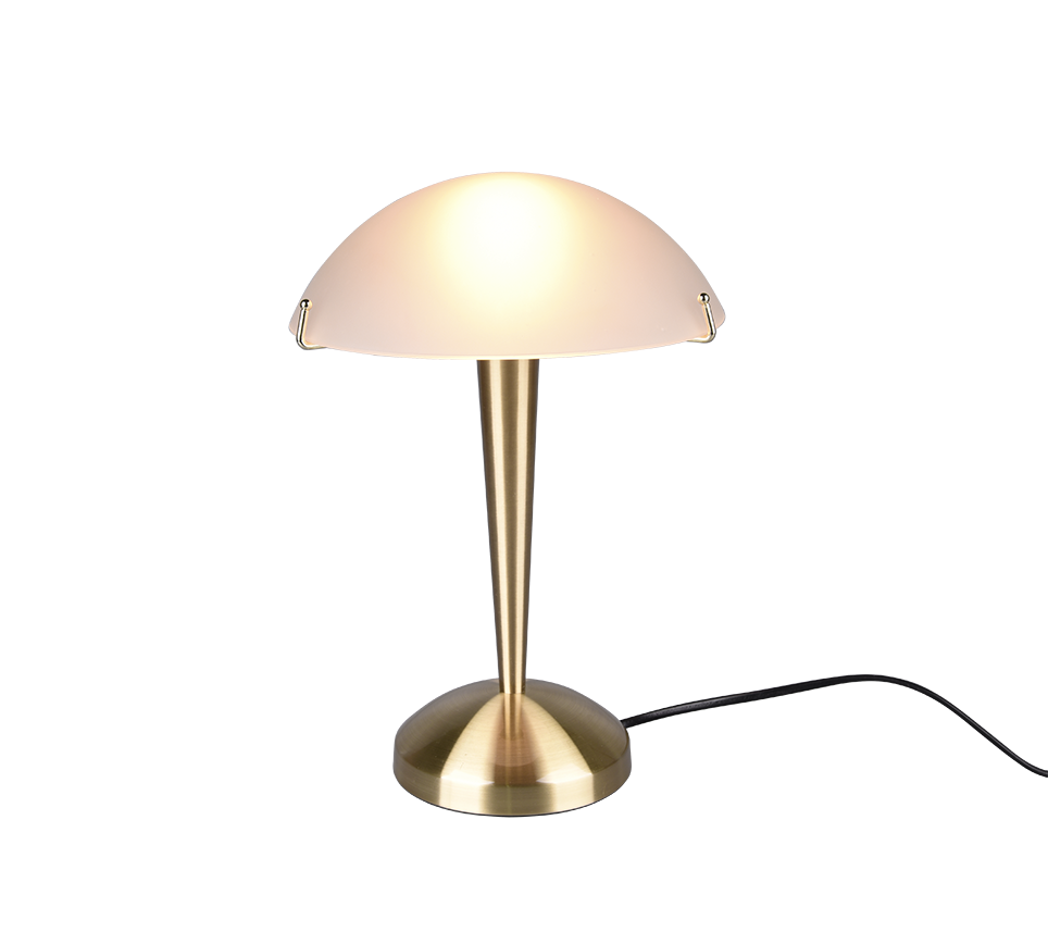 Pilz Ii Table Lamp - Nickel/Brass