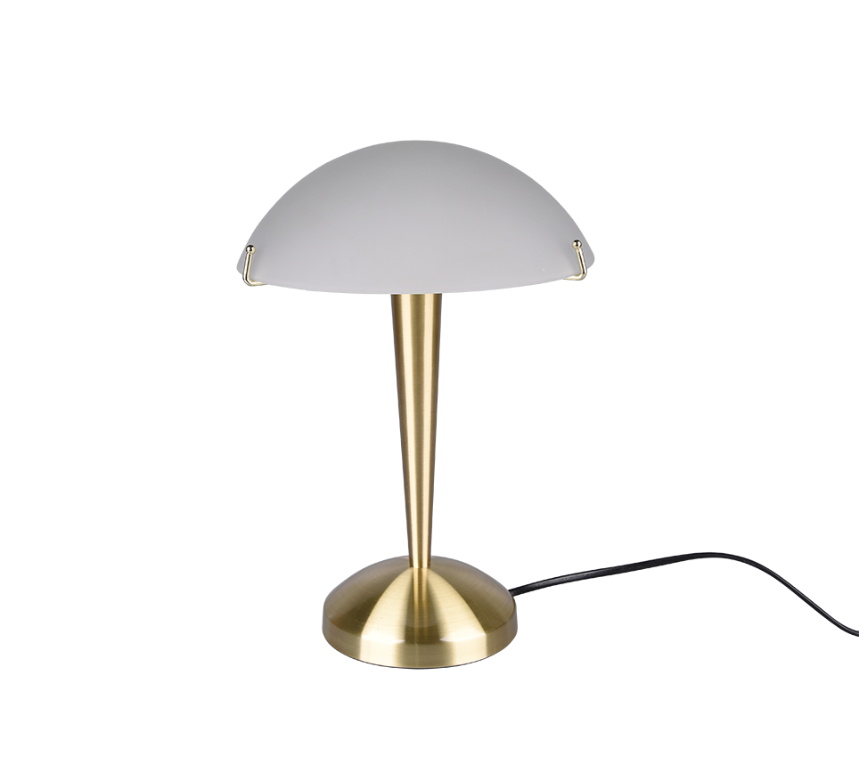 Pilz Ii Table Lamp - Nickel/Brass