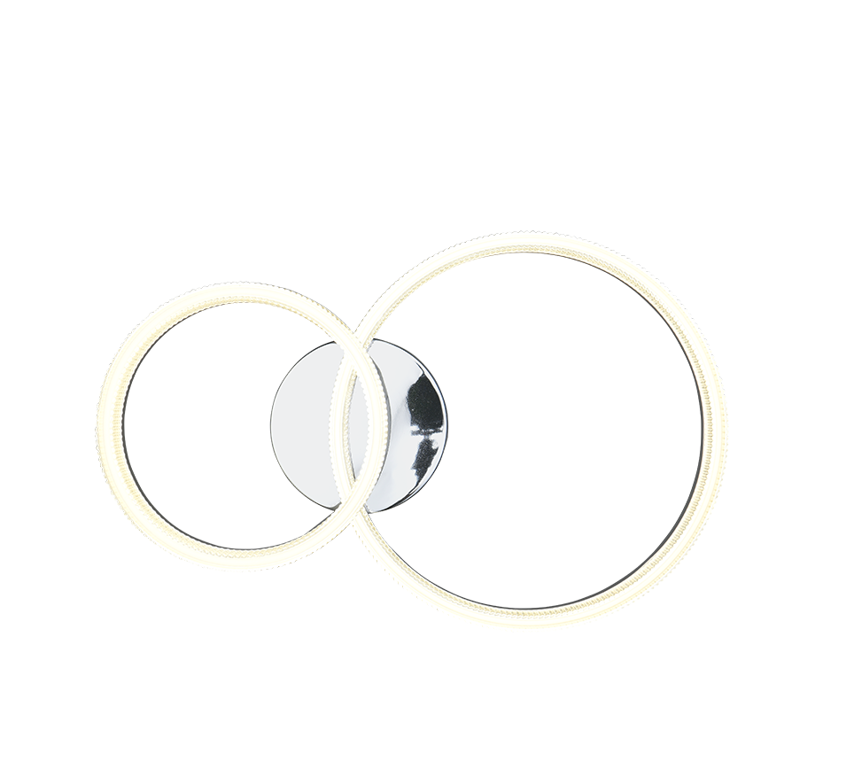 Mova 2/3lt  LED Flush Ceiling Light