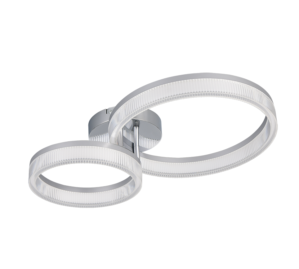 Mova 2/3lt  LED Flush Ceiling Light