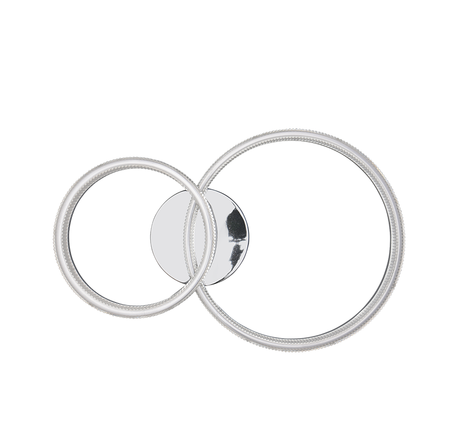 Mova 2/3lt  LED Flush Ceiling Light