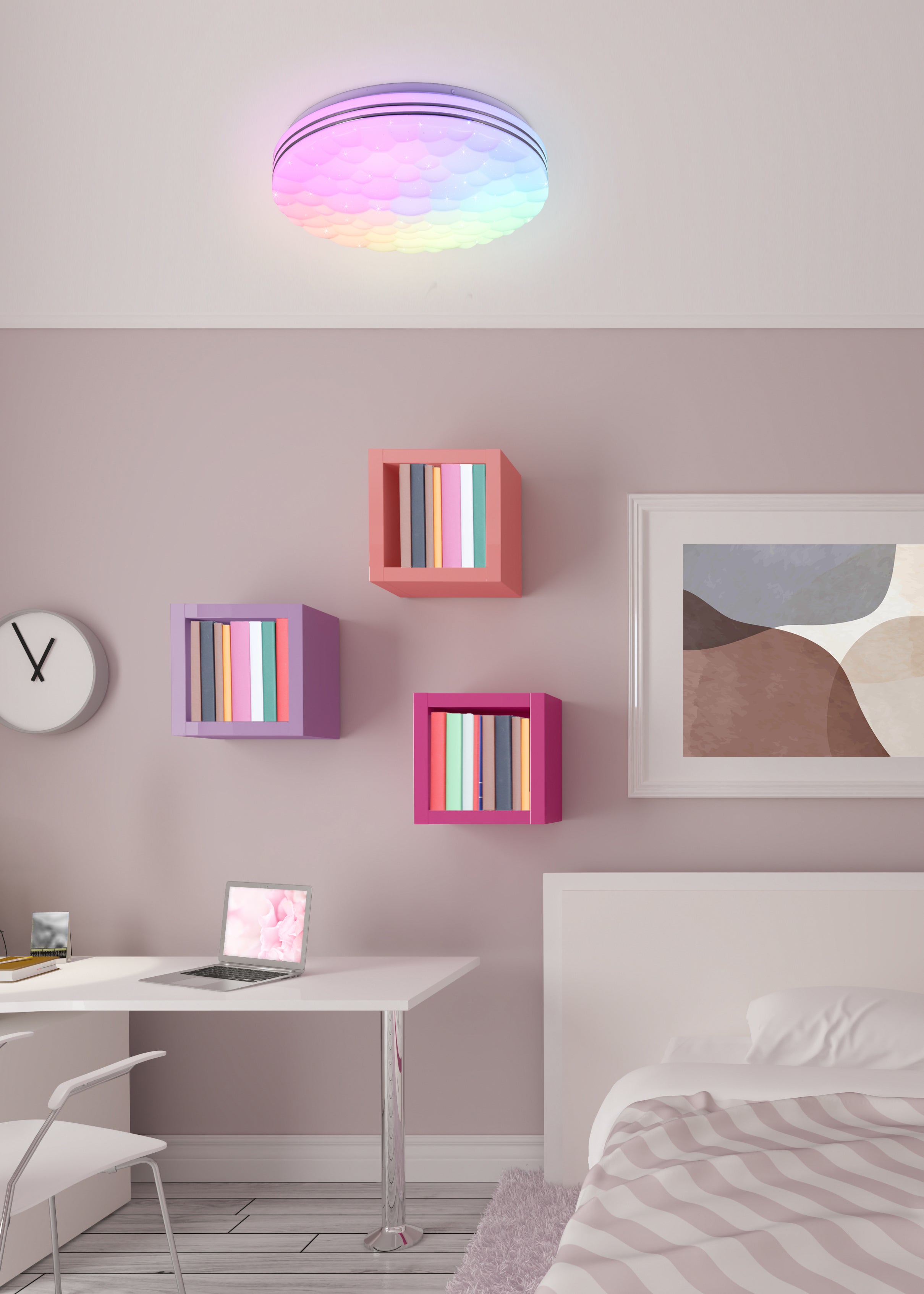 Tiger LED Flush Light - Programmable Colors