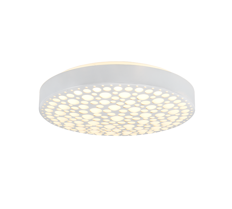 Chizu Ceiling lamp- Black/ White Finishes