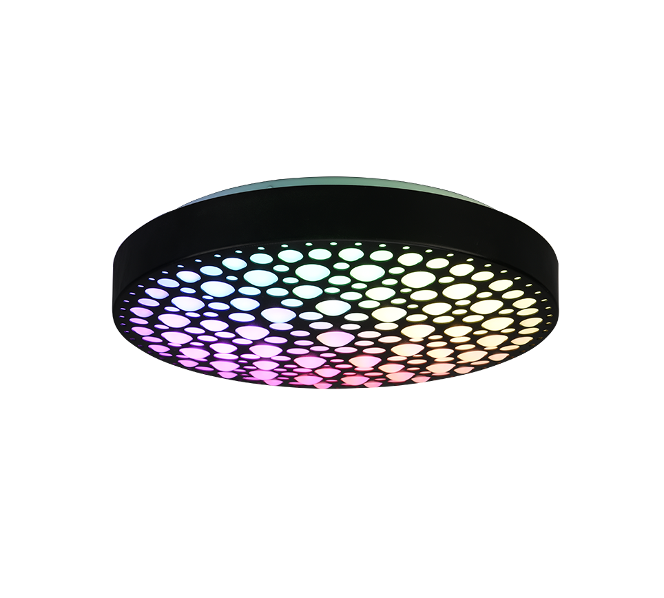 Chizu Ceiling lamp- Black/ White Finishes