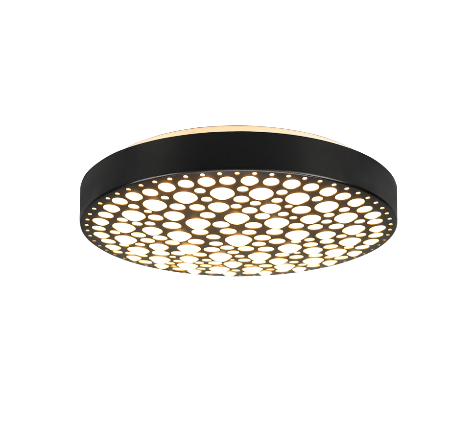 Chizu Ceiling lamp- Black/ White Finishes