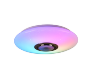 Musica RGBW LED Flush Ceiling Light