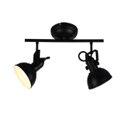 Gina 2/3/4Lt Bar Spotlight - Black