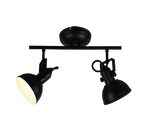 Gina 2/3/4Lt Bar Spotlight - Black