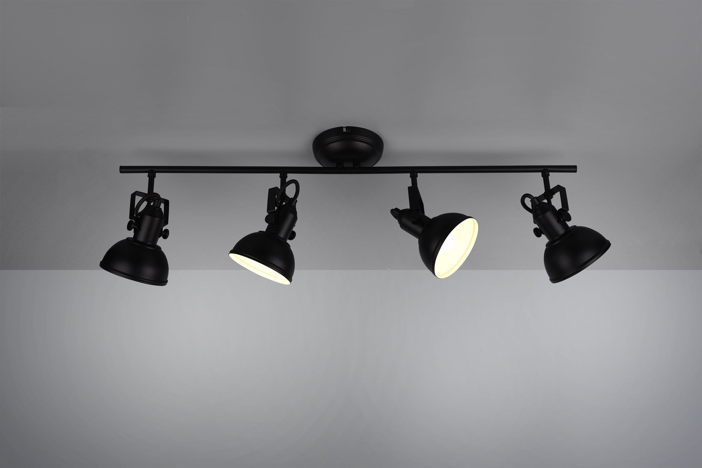 Gina 2/3/4Lt Bar Spotlight - Black