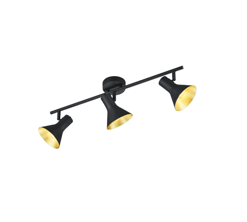 Nina 2/3/4Lt Bar Spotlight - Black