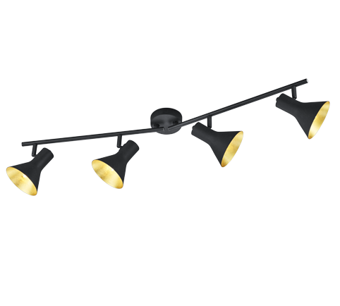 Nina 2/3/4Lt Bar Spotlight - Black