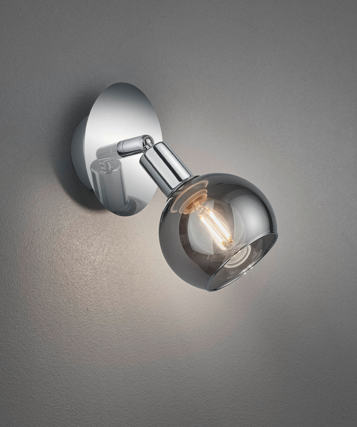 Brest Wall/Ceiling Spotlight - Chrome