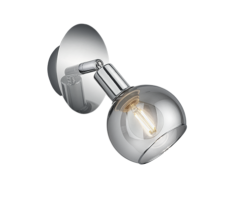 Brest Wall/Ceiling Spotlight - Chrome