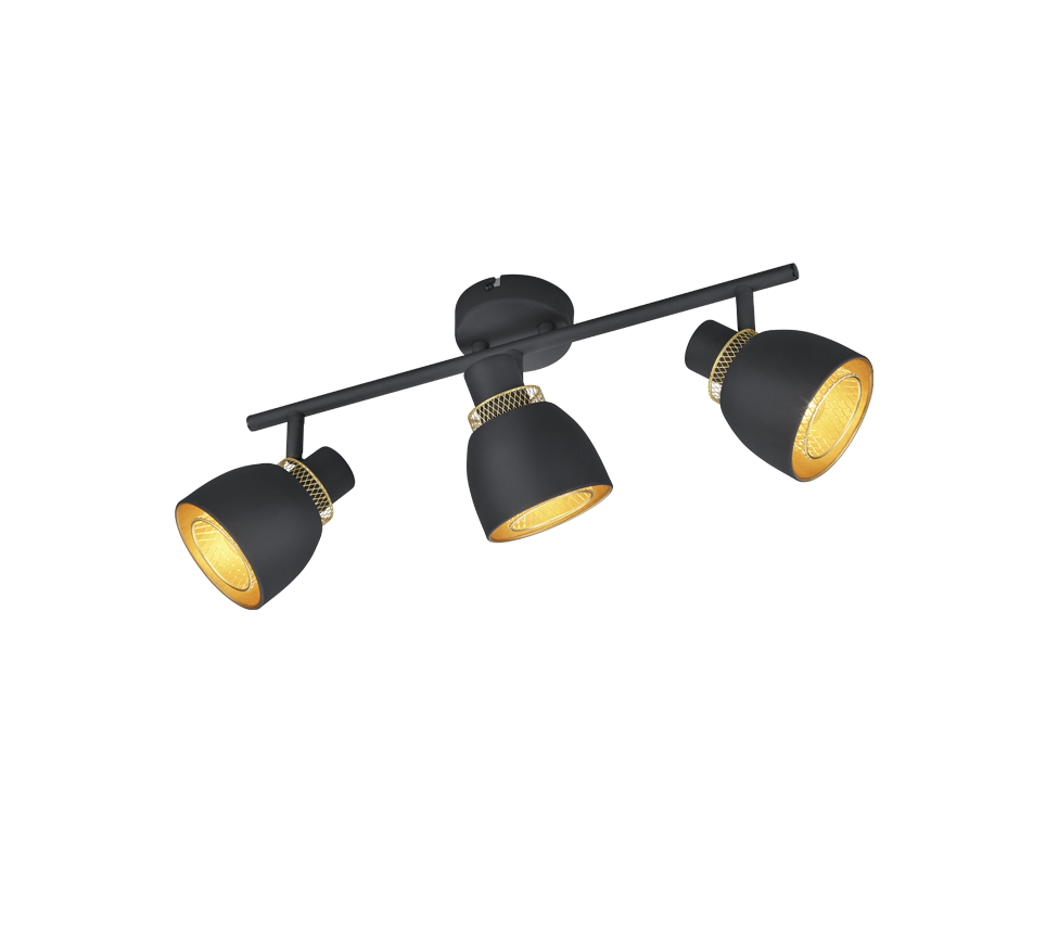 Punch 2/3Lt Bar Spotlight - Black