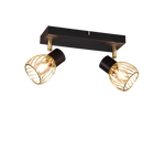 Ardon 2Lt Bar Spotlight - Black & Gold