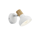 Latika Wall/Ceiling Spotlight - White/Black