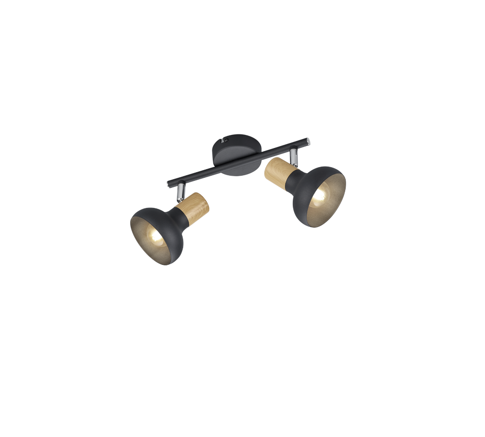 Latika 2/3/4Lt Bar Spotlight - Black/White