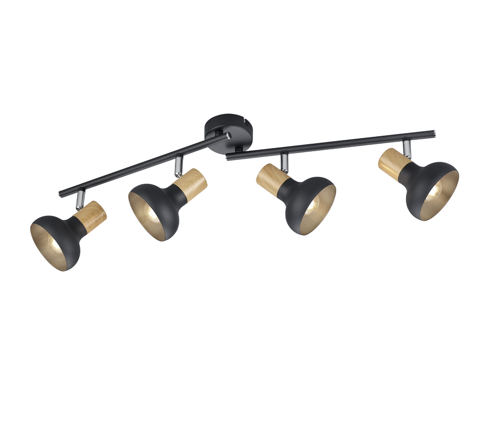 Latika 2/3/4Lt Bar Spotlight - Black/White
