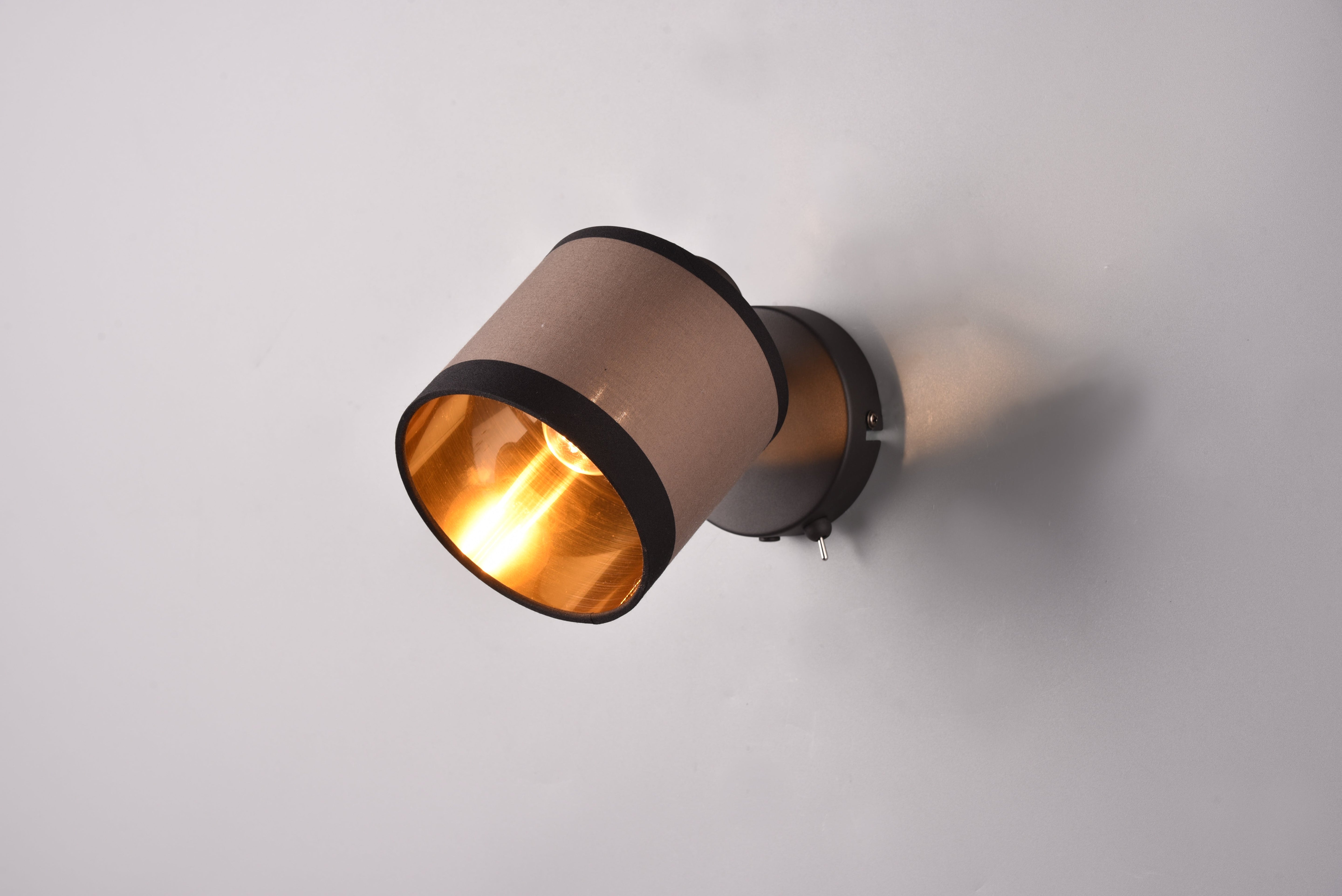 Davos Wall Spotlight - Chrome/Black