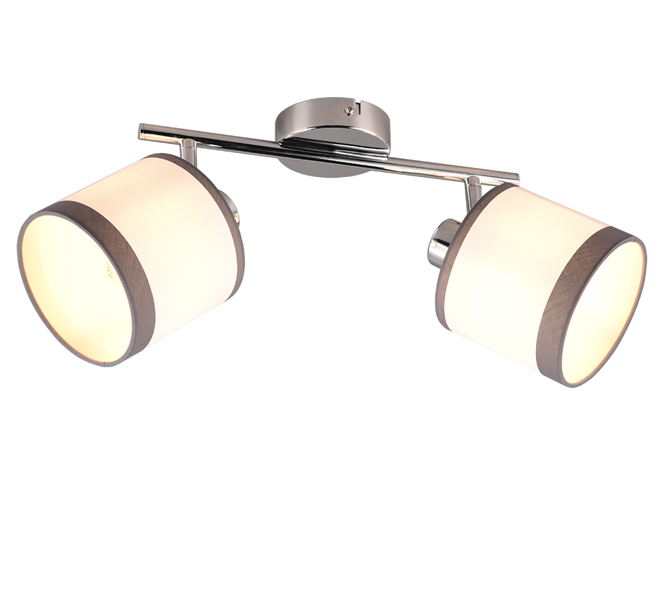 Davos 2/3Lt Bar Spotlight - Chrome/Black