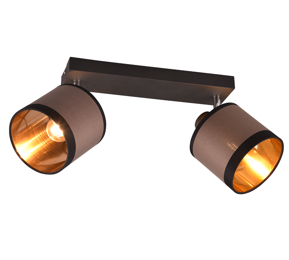 Davos 2/3Lt Bar Spotlight - Chrome/Black