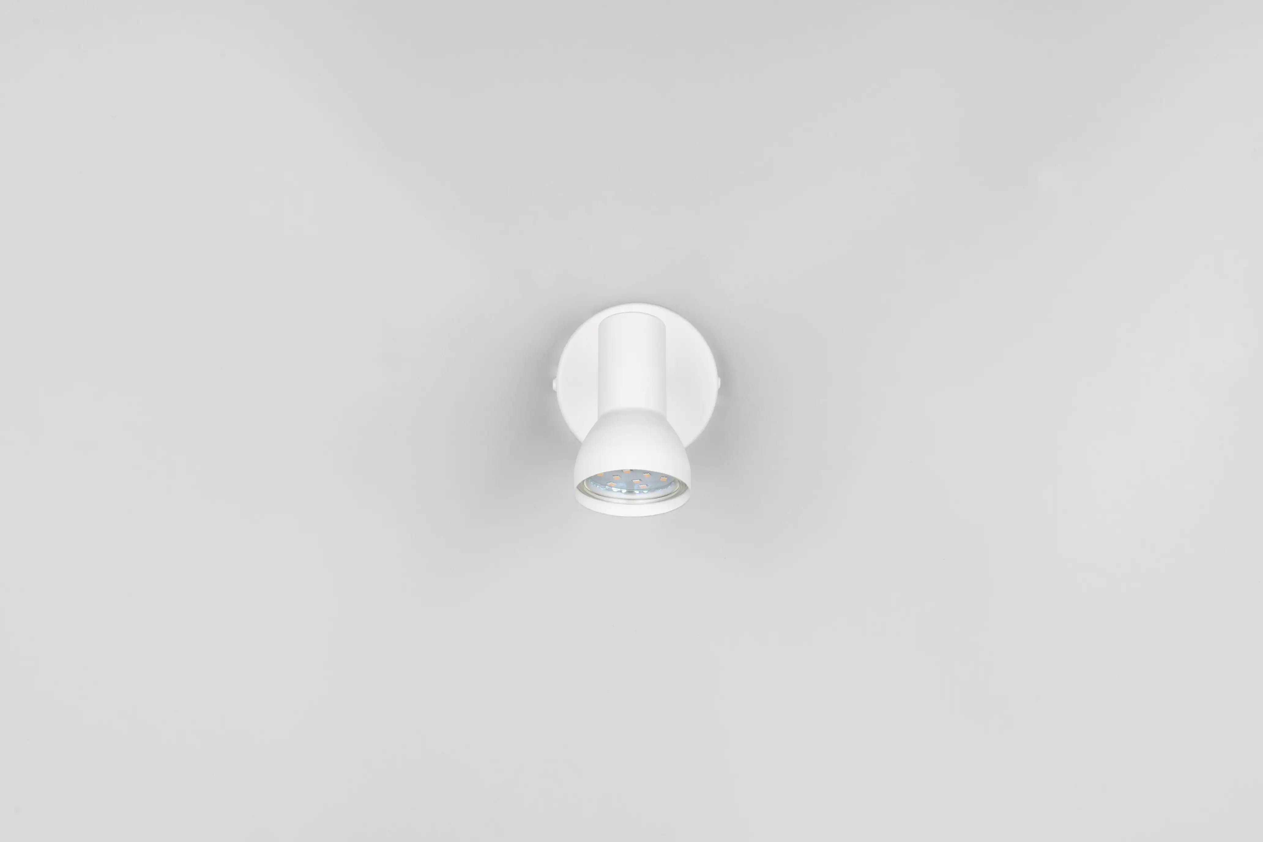 Cantar Wall/Ceiling Spotlight - White/Black